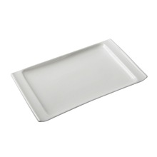 厂家直销 镁质晶钻瓷 西餐牛排盘 创意陶瓷盘 长方盘 可印logo