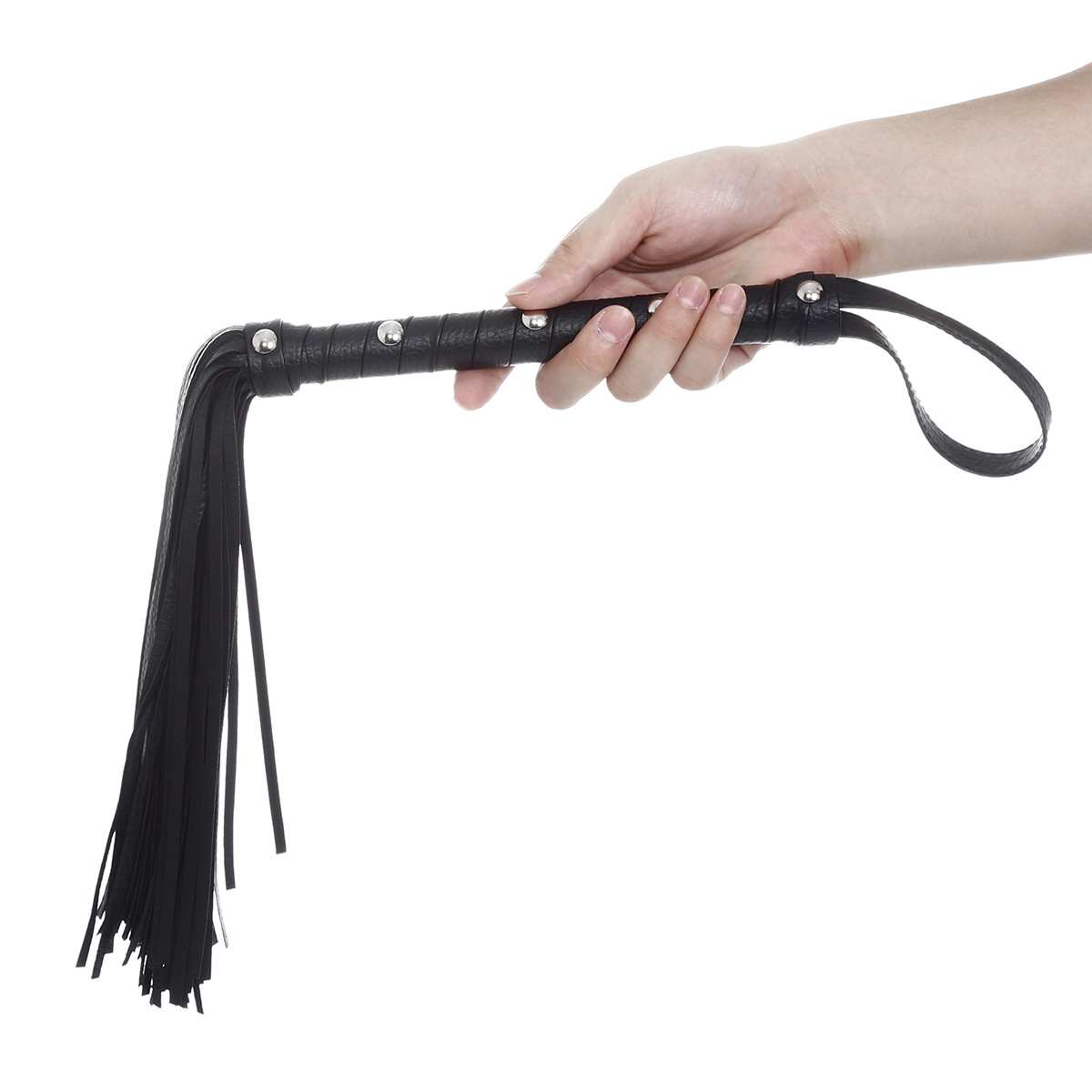 工厂店批发情趣用品铆钉皮鞭散鞭子调情马鞭另类玩具sm成人性玩具