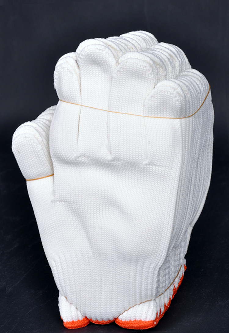 劳保手套耐磨加厚棉线手套工作劳动尼龙手套工人工地干活棉纱手套