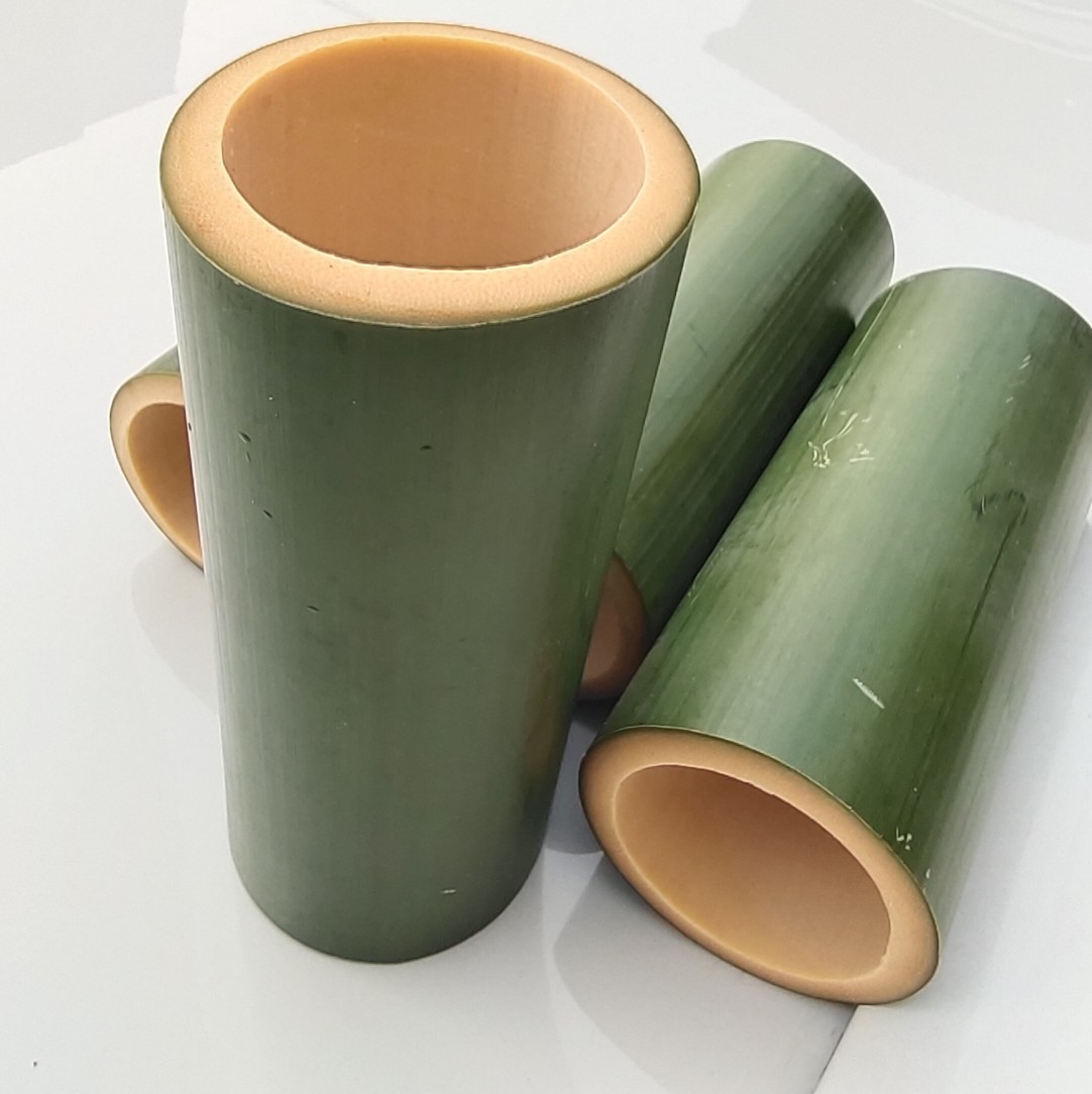 竹筒粽子绿皮 竹筒做粽子青皮竹筒 冰激凌竹筒