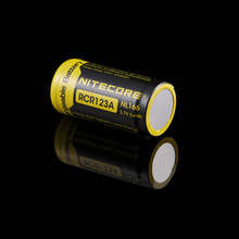 NITECORE奈特科尔NL166可循环充电650mAh容量锂电池RCR123A/16340
