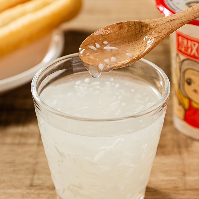 米婆婆无醇米酒290ml*8杯孝感米酒饮品糯米酒酿醪糟饮料直饮即食