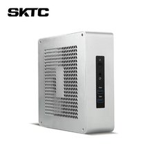 SKTC星开天TA65台式迷你工控铝电脑机箱ITX主板外置dc适配器HTPC