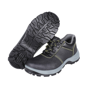 君御e6013安全鞋防砸防刺穿防静电防滑耐油低帮牛皮劳保鞋开发票