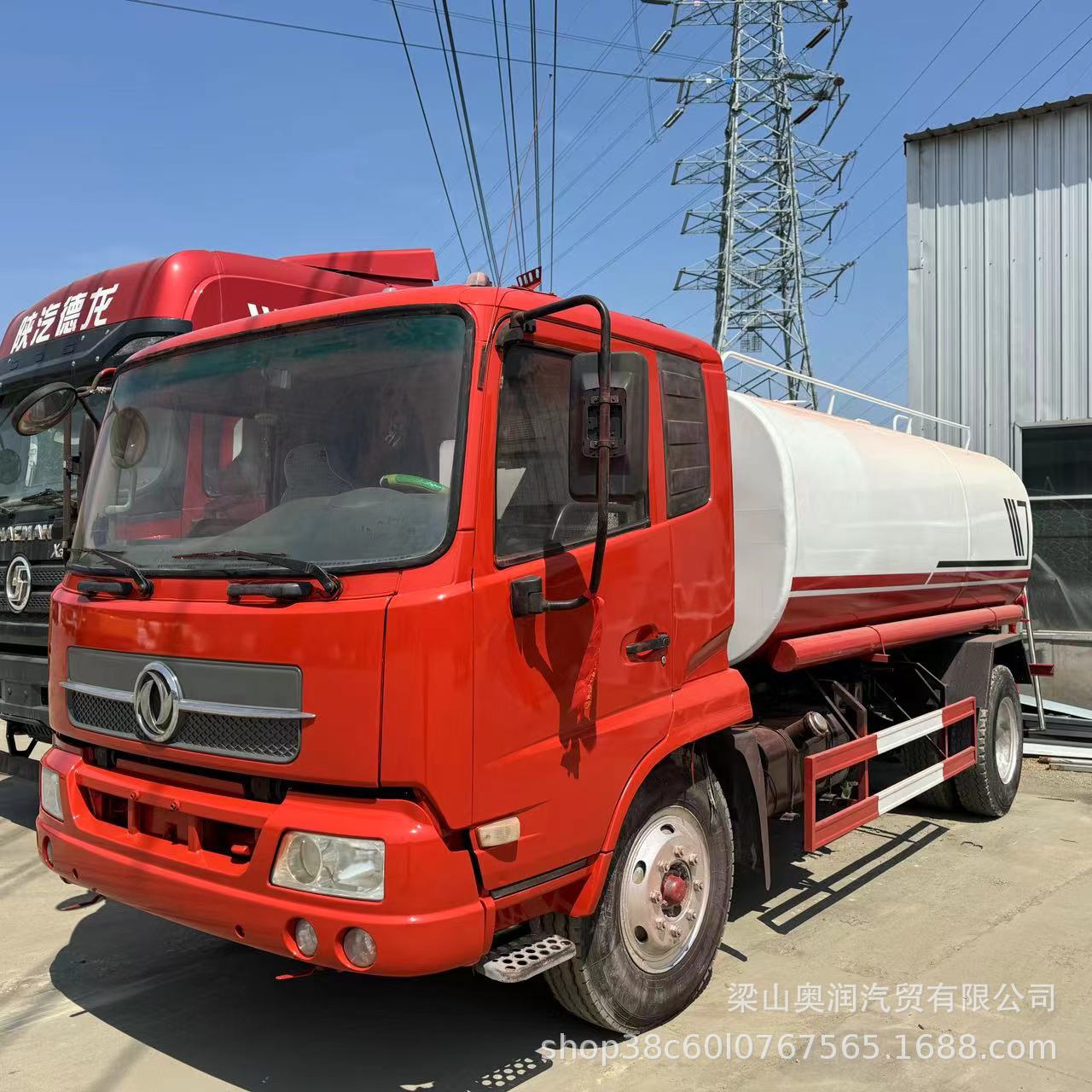 东风12吨消防洒水车 应急消防 森林消防社区绿化喷洒消防一车两用