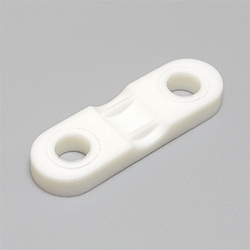 18mm孔距弧形压线板直条塑料压线卡弧面7mm桥形上下组合双压线扣