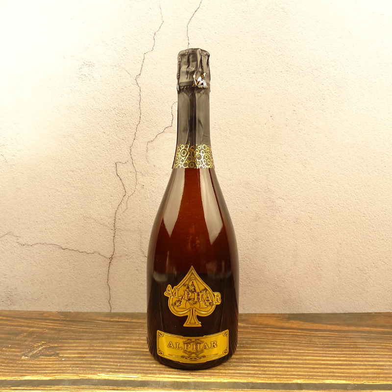 乐弗黑桃a起泡酒神龙套装酒吧夜场 蓝莓蜜桃荔枝少女香槟750ml