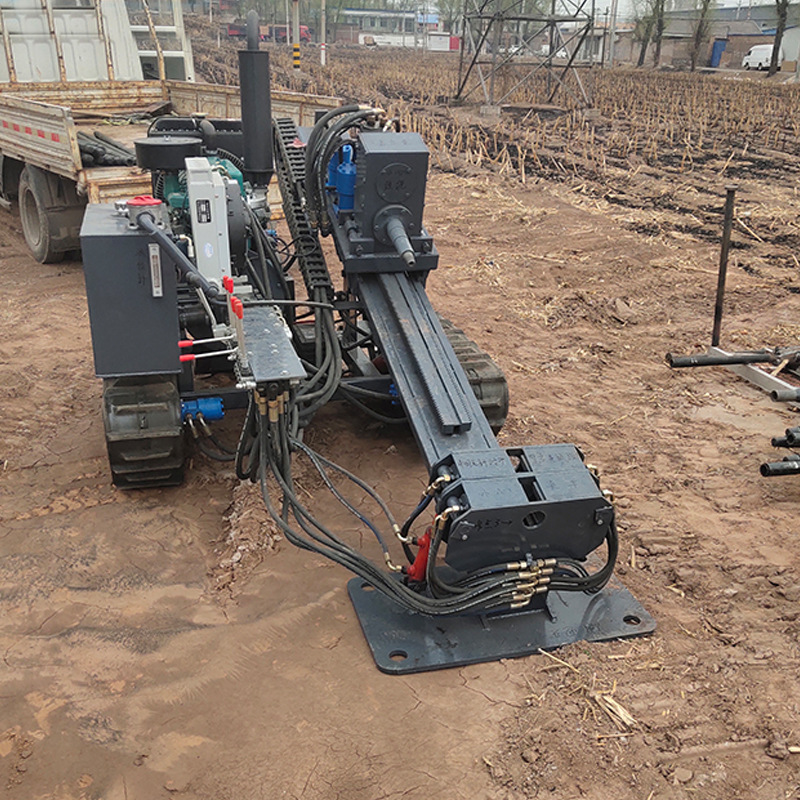 定向钻机拉力16吨小型水平定向钻水钻顶管机管道打孔穿越拉管机