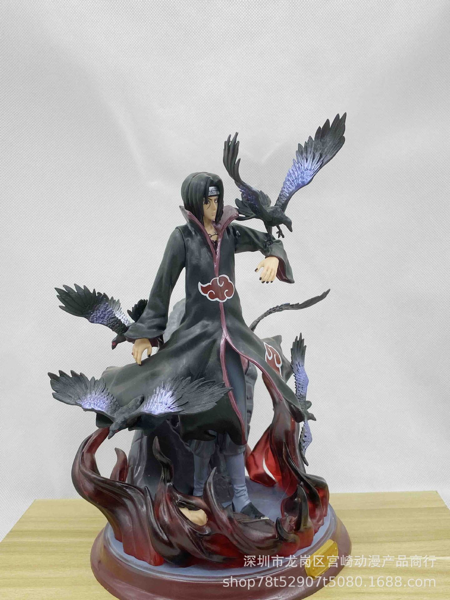 Naruto High Quality Version Crow Palace Skunk Gk Yuzhibo Skunk Statue Anime Model Decoration Hand-Made Wholesale