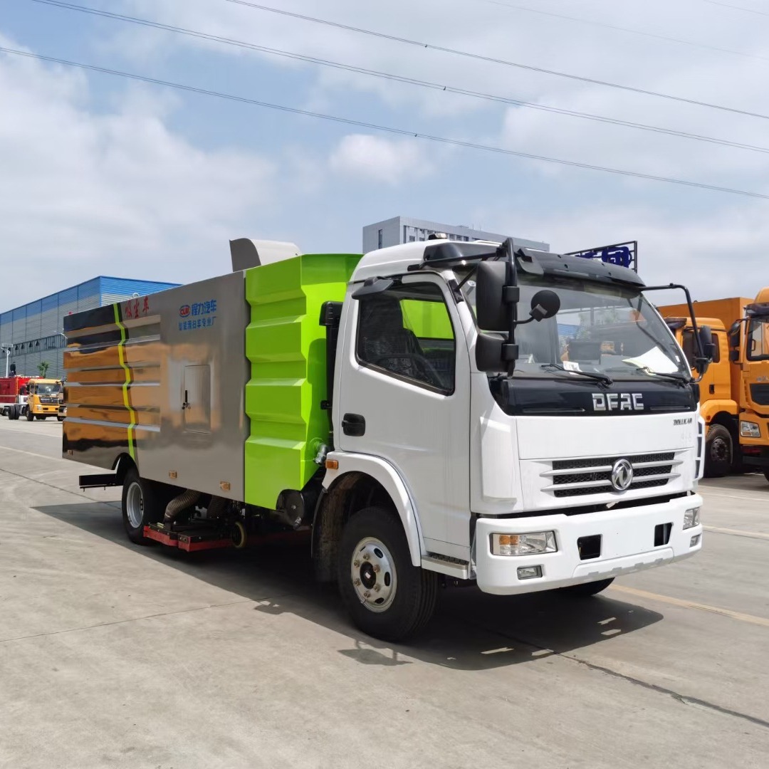 国六东风福瑞卡玉柴165马力9方洗扫市政道路清扫车洗扫车工厂