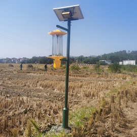 太阳能杀虫灯农用灭虫灯户外防水果园频振式捕虫灯光控养殖灭蚊灯