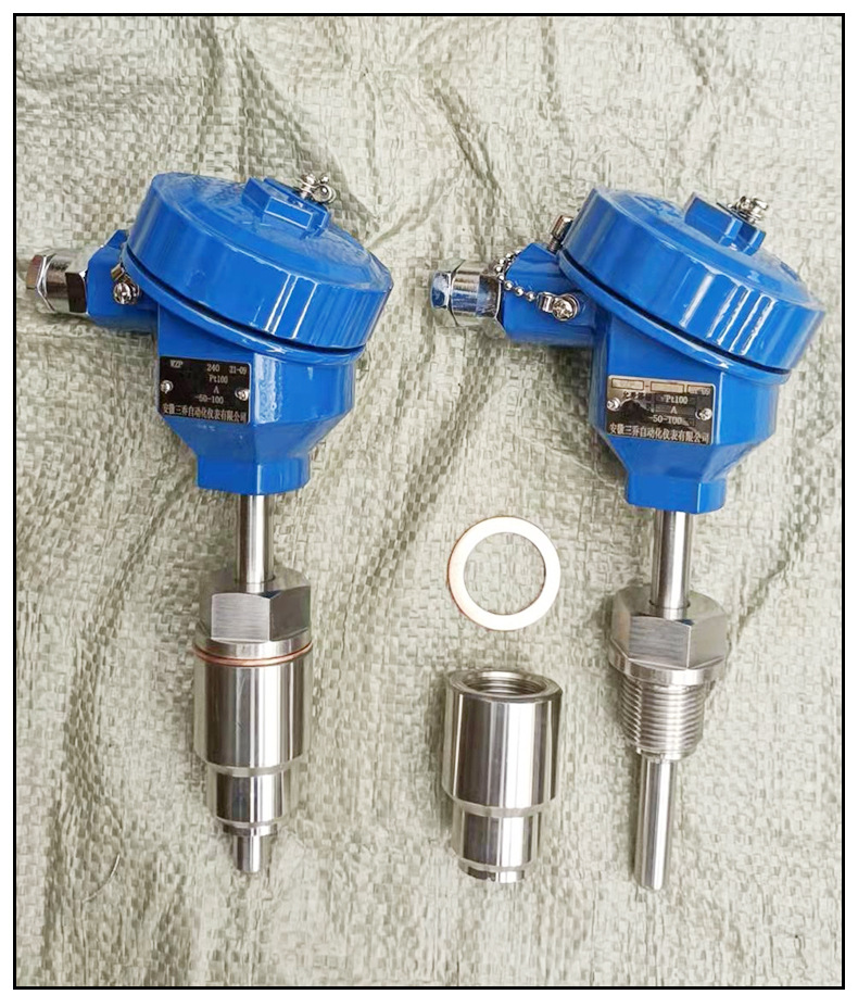 厂家供应防爆热电阻wzp-240 pt100温度仪表 测量精准 规格多样