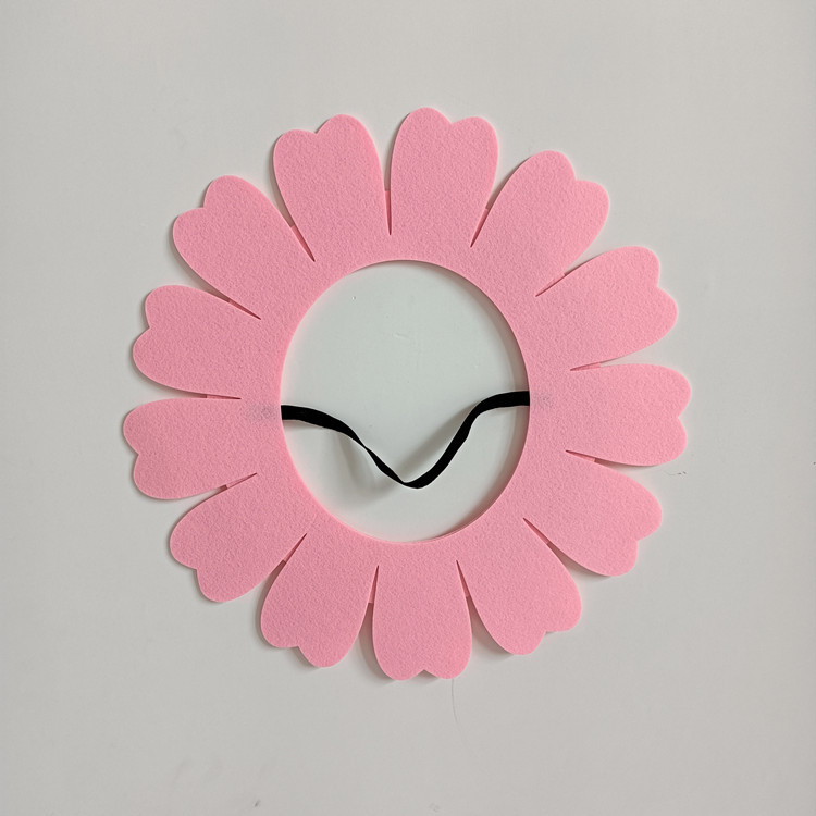 运动会道具毛毡成人太阳花头套儿童学生运动会入场表演头饰道具