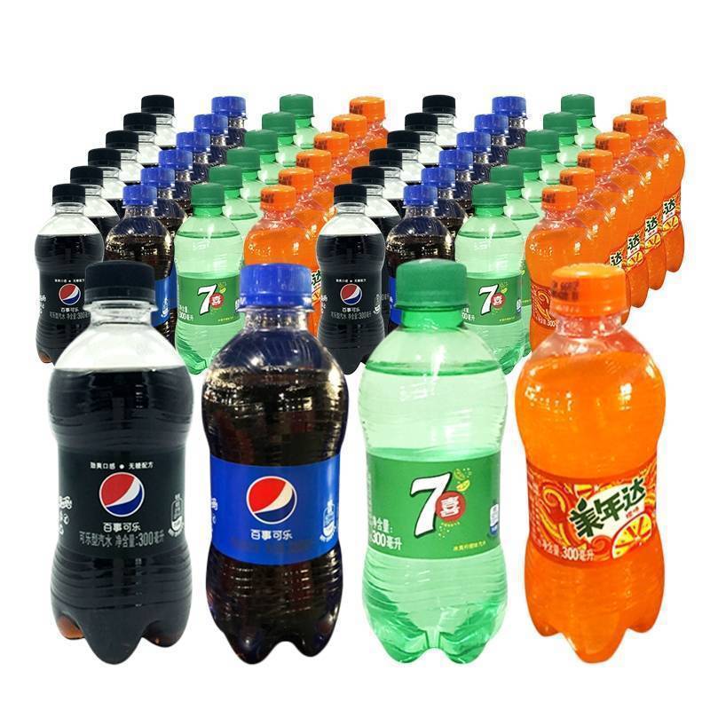 七喜美年达口味小瓶可乐