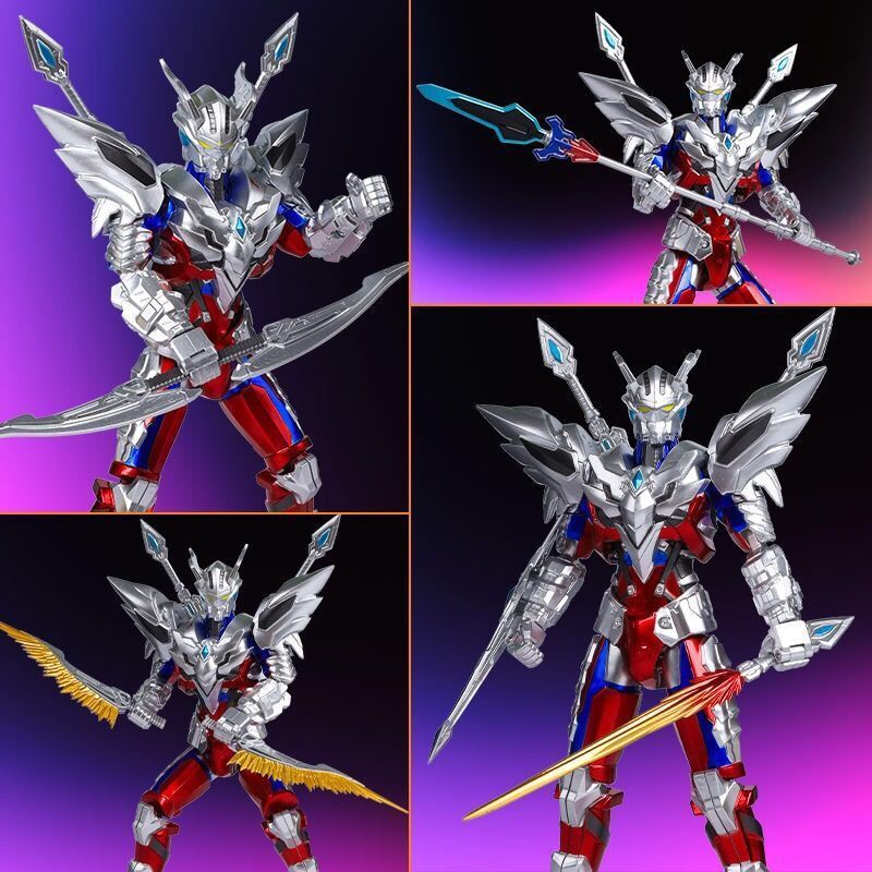 赛罗奥特曼终极机甲形态超人可动手办人偶多关节变形机动玩具套装