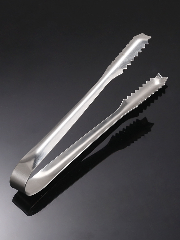 不锈钢冰夹 方糖夹冰夹子冰粒夹冰钳功能夹金属冰夹酒吧吧台用具