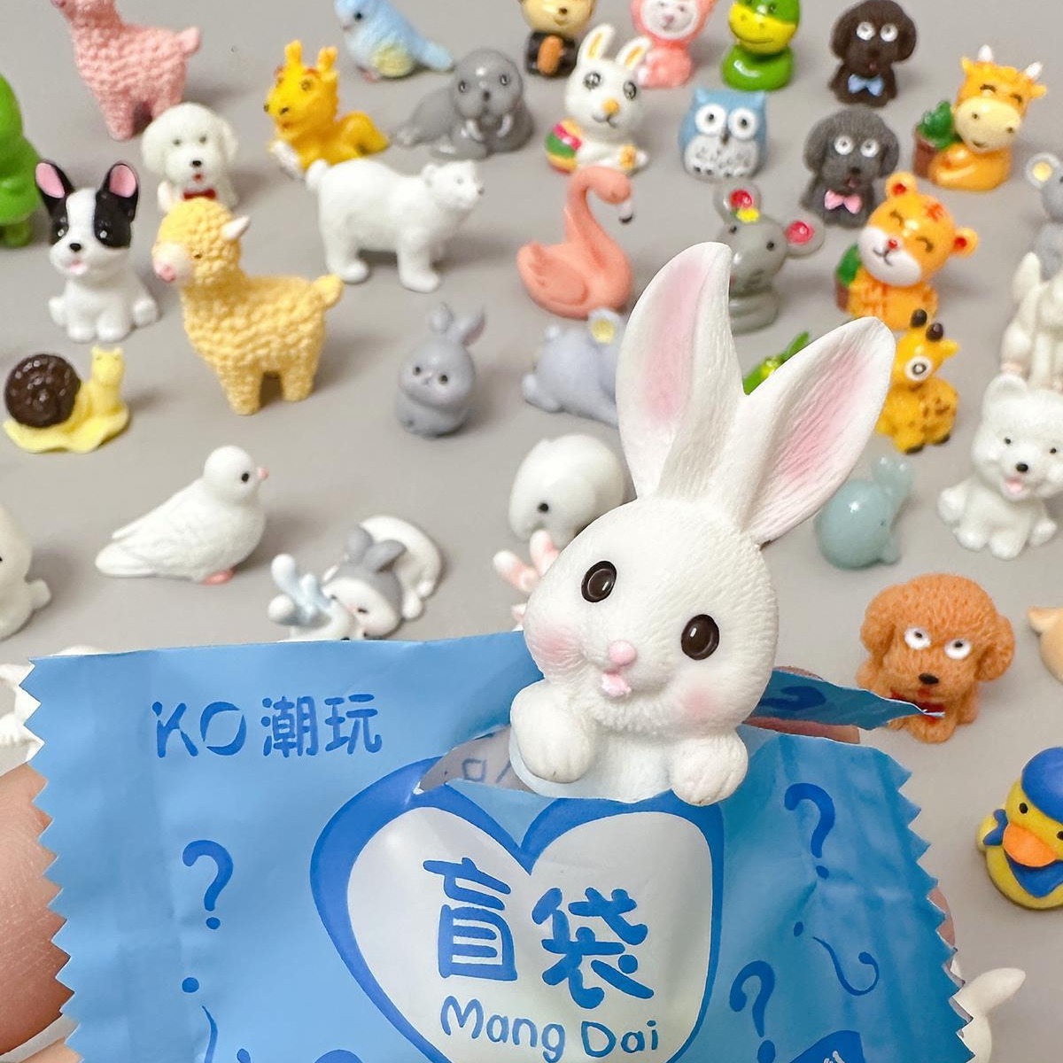 盲袋小礼物小学生奖励小礼品动物盲盒幼儿园儿童玩具手工分享全班