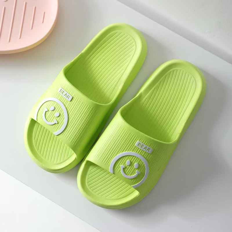 Slippers Women's Bathroom Slippers Cartoon Korean Home Slippers Women's Slippers Summer PVC Sandals Men's Slippers Spot