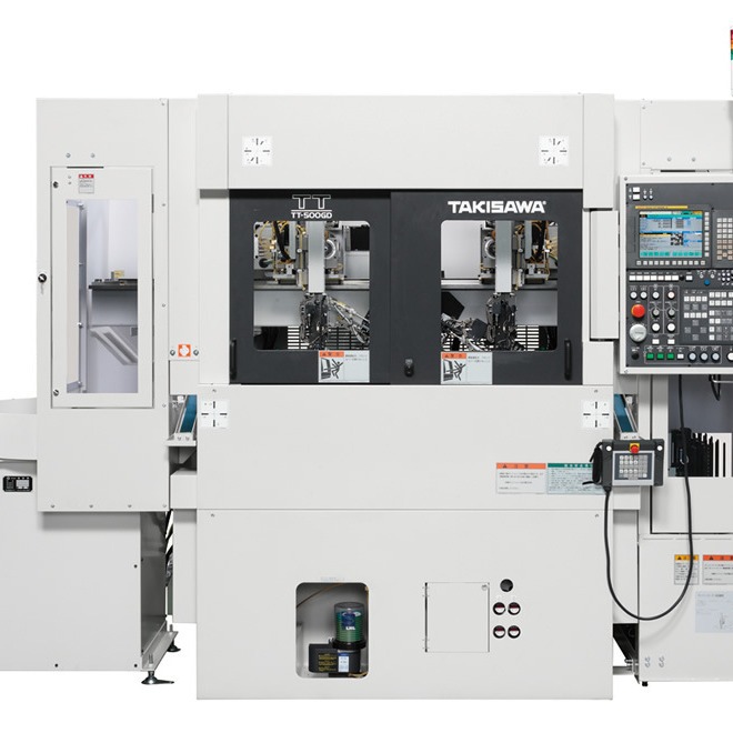 程泰平行双主轴双刀塔gth-2600泷泽tt-350g车铣复合机广东代理商