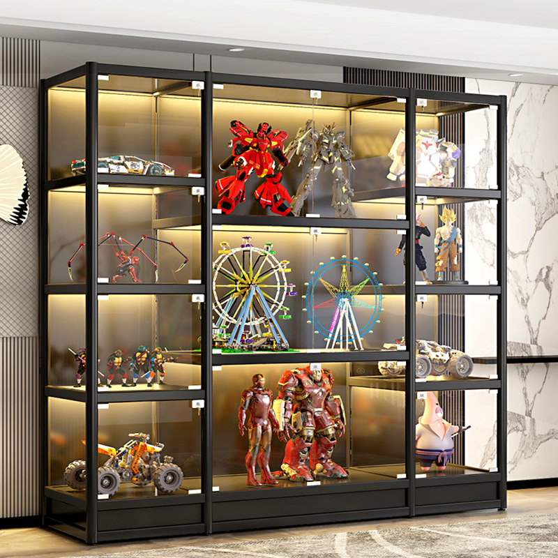 79成交7件放杯子玩具盲盒的收藏柜手办展示柜小型产品展示架货架精品