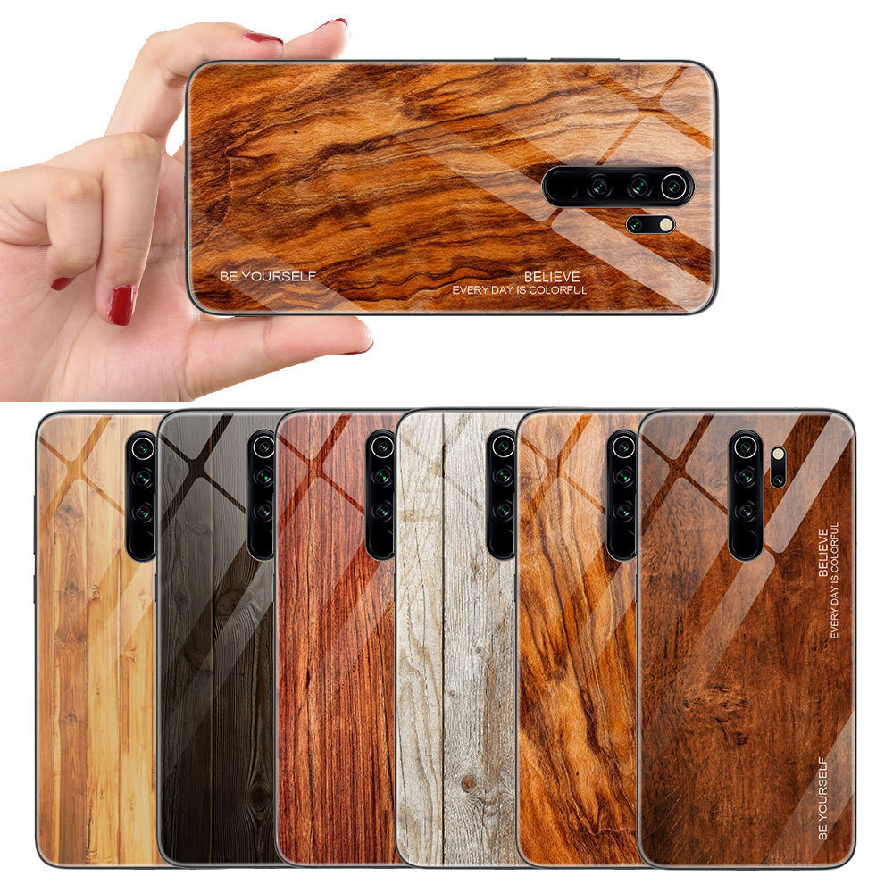 小米13 12彩绘打印木纹钢化玻璃壳适用xiaomi phone case glass