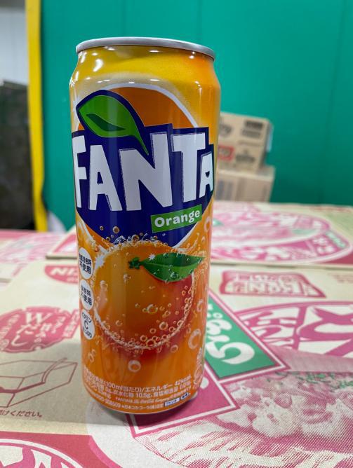 批发预售日本可口可乐芬达橙子味碳酸饮料饮品500ml3月末效期