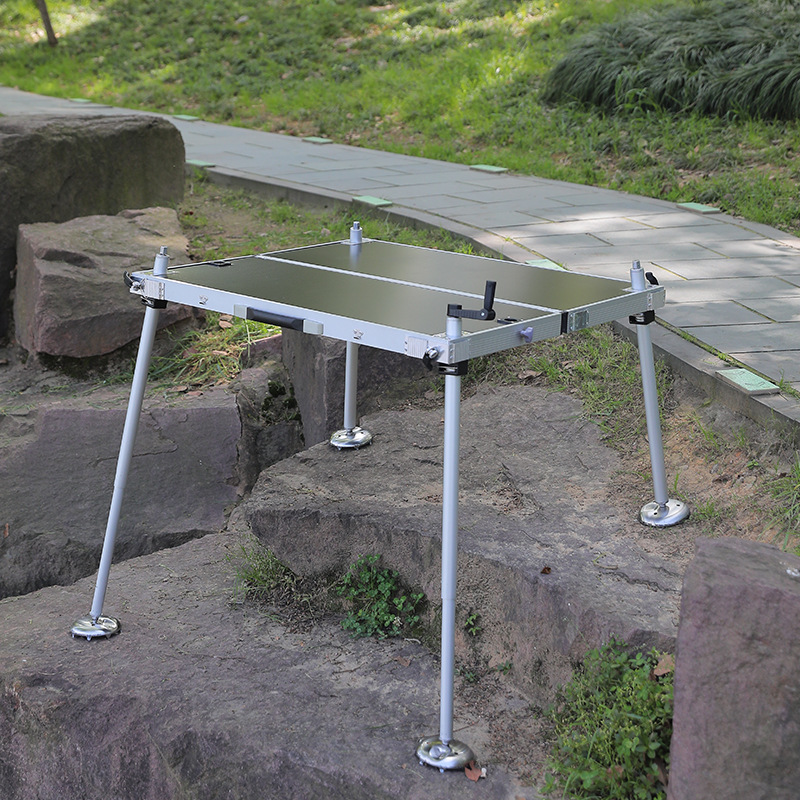 2021新款碳素钓台免下水手摇升降大平台八字腿碳钎维钓鱼台加长腿