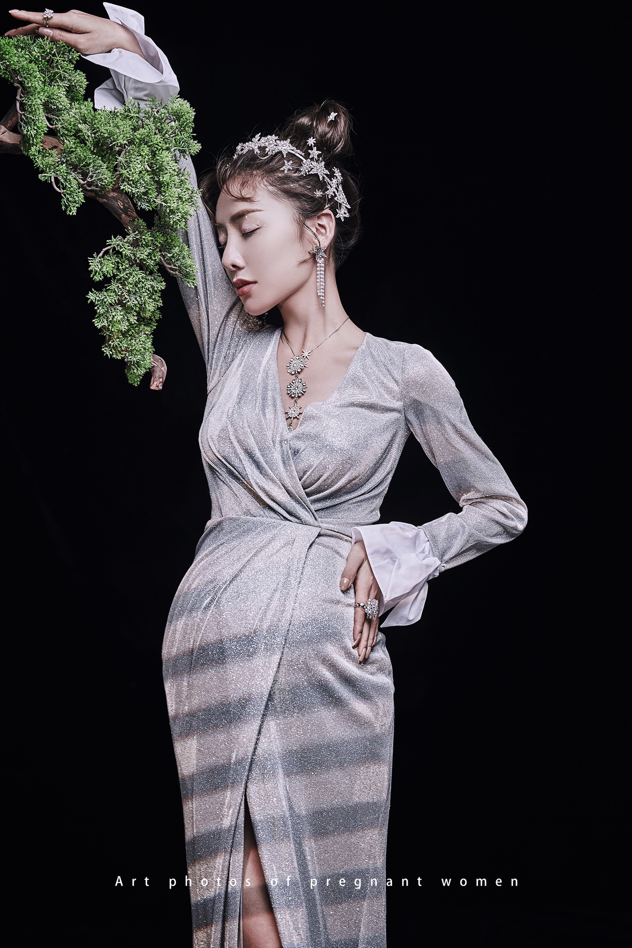 孕妇拍照影楼主题摄影写真服装时尚服饰妈咪纱裙艺术照相衣服相似店铺