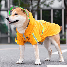 大狗狗雨衣柴犬金毛边牧拉布拉多中型大型犬宠物全包防水雨服雨披