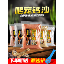 陆龟爬虫沙垫材鬃狮蜥蜴守宫用品爬宠沙饲养沙漠造景爬沙钙砂宠物