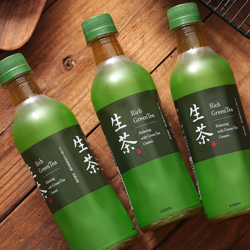 日本进口茶饮料麒麟生茶绿茶网红冷饮品430ml 茶饮网红批发-阿里巴巴