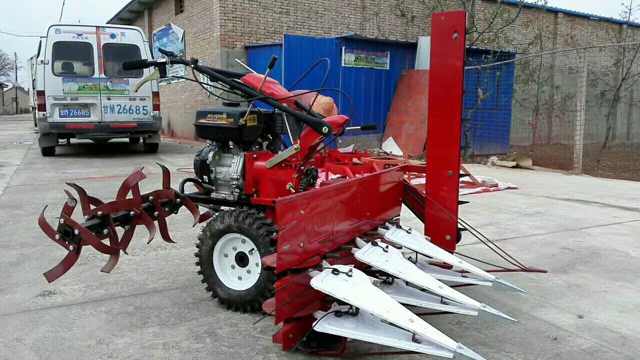 小型油菜籽收割机微耕机带小麦水稻燕麦胡麻荞麦糜子谷子粟米汽油