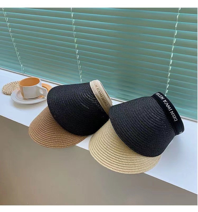 Summer Women's Sun Protection Hat Summer UV Sun Hat Internet Celebrity All-Match Outdoor Knitted Hat Factory Wholesale