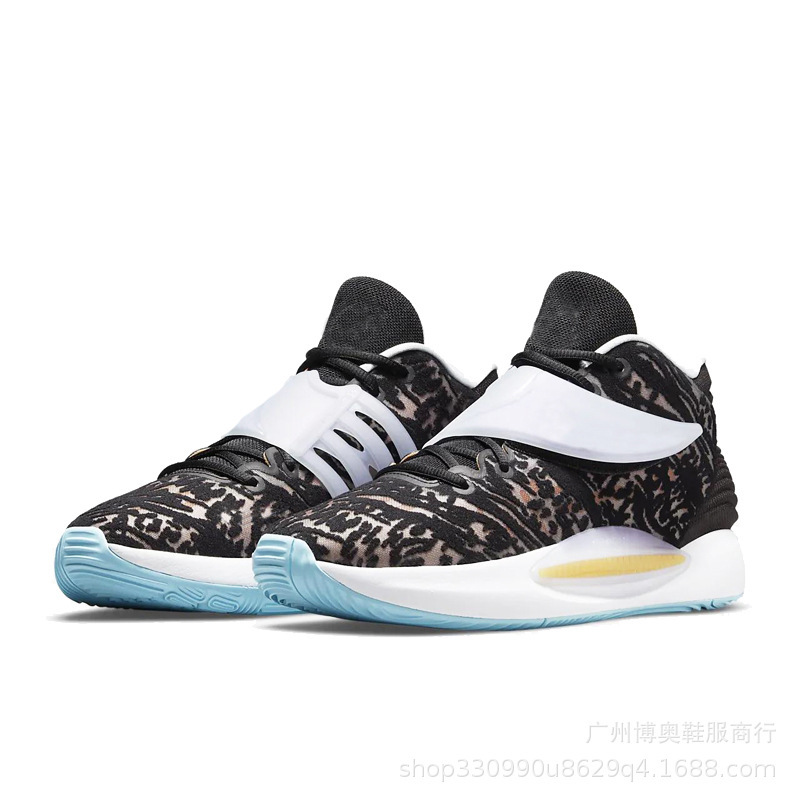 杜兰特14篮球鞋男kd14美国队女13实战12全明星鸳鸯黑白绿扎染实战