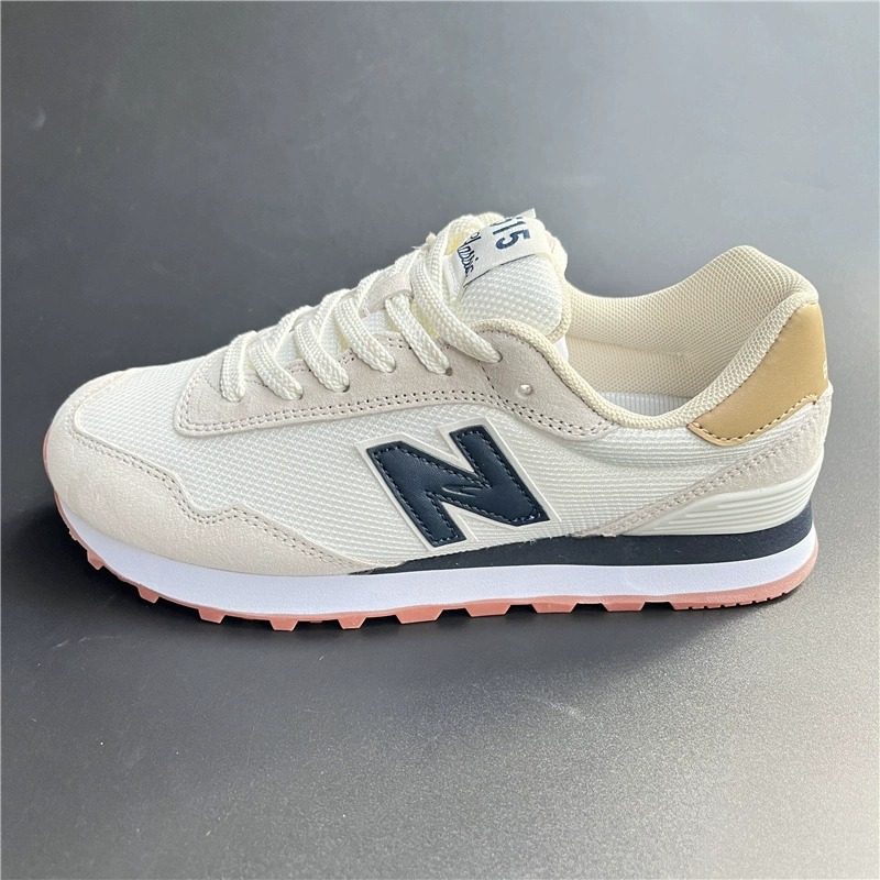 浪新百伦威nb515系列运动鞋女鞋休闲贝桃粉2023秋冬男新款百搭鞋