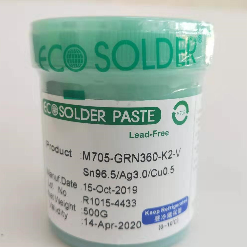 原装千住锡膏无铅锡膏m705-grn360-k2-v环保锡膏无铅含银锡膏