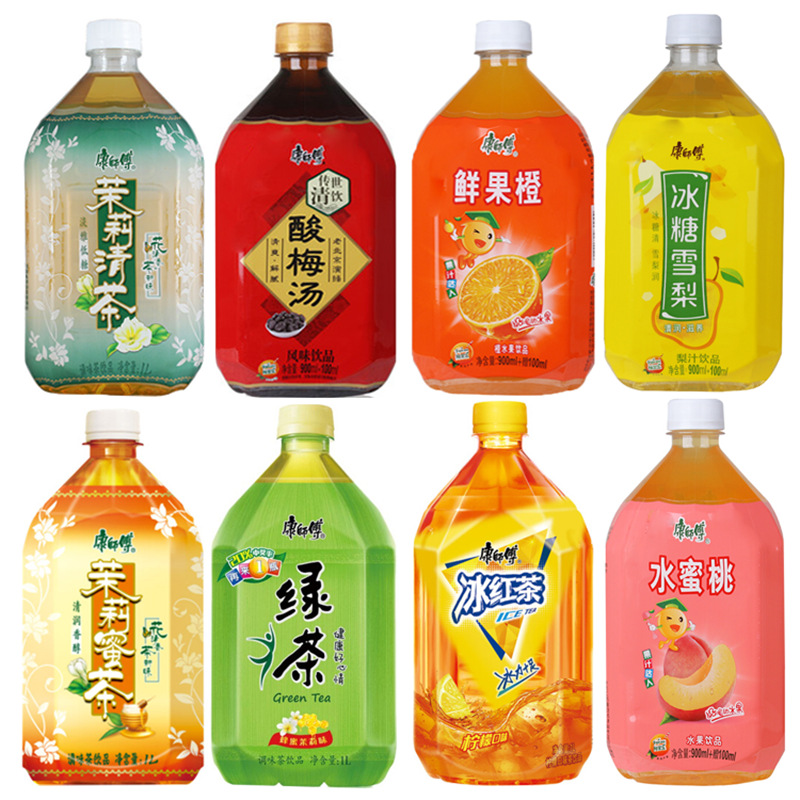 康师傅绿茶1l*12瓶(各口味,下单咨询客服)