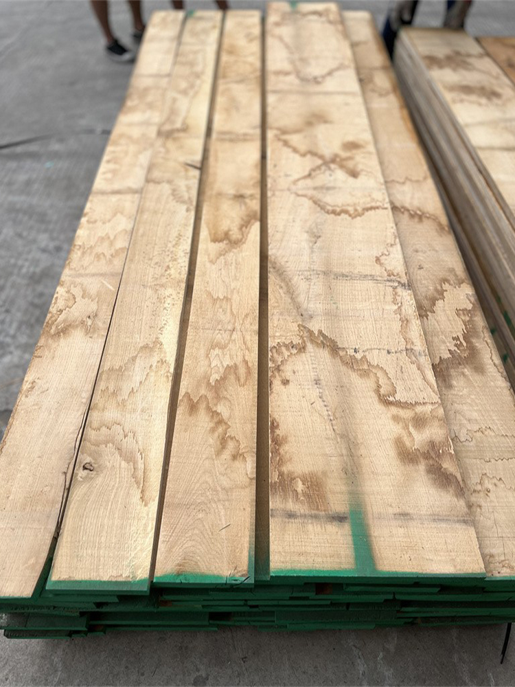 il法国白橡纯实木毛料板材 结巴白橡木工艺餐桌茶几衣柜床复古白