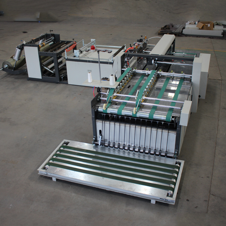 厂家直供编织袋制袋机蛇皮袋饲料袋切缝机面粉袋切缝印收一体机