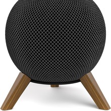 适用Homepod mini 支架苹果音响支架apple音箱木底座桌面防滑架