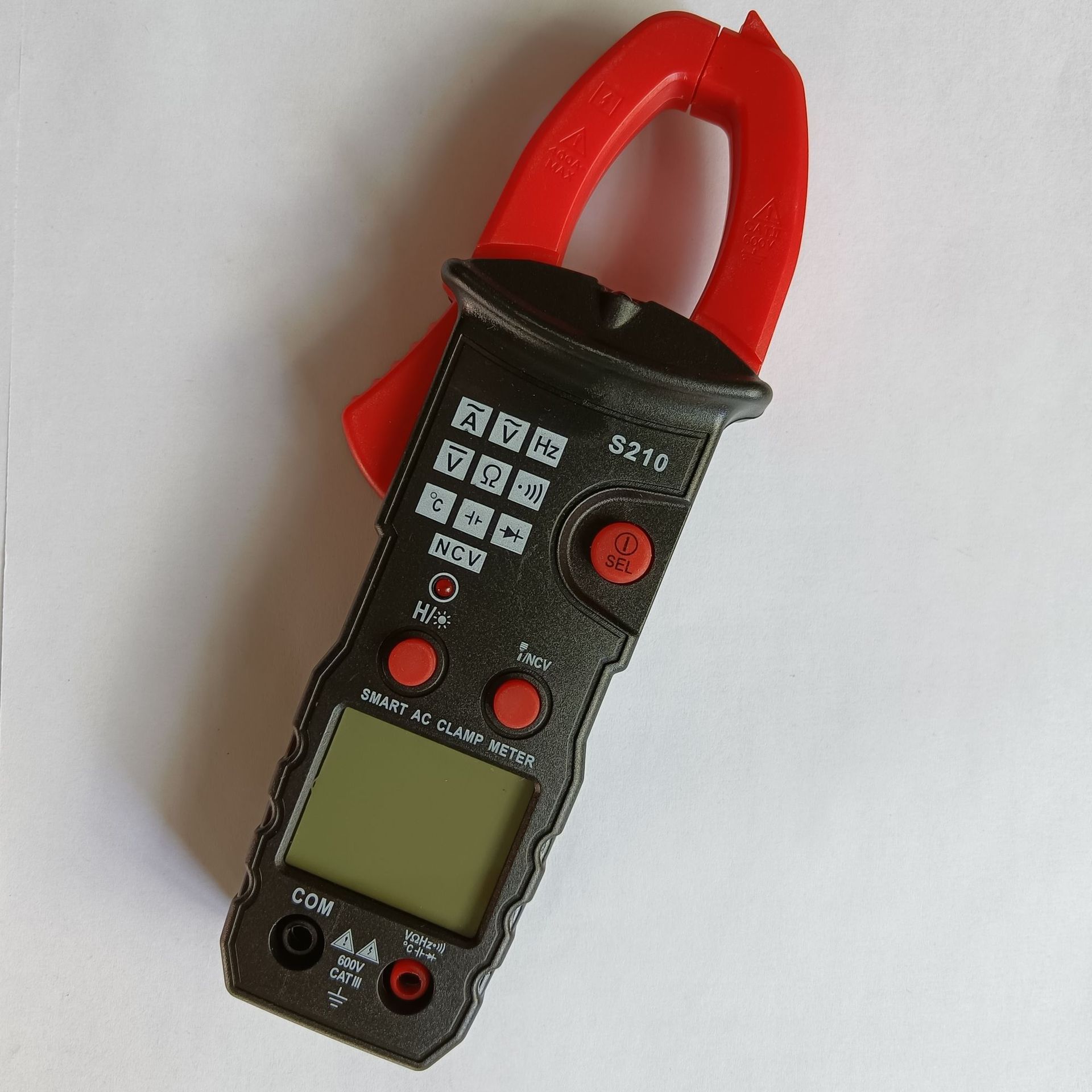 数字智能钳形表s210 3 5/6 自动量程钳型万用表 高盛电子