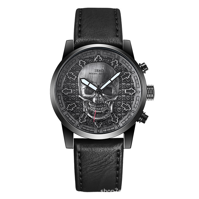 Ibso Brand Ghost Watch Men's 2022 Sports Quartz Hour Men's Watch Clock