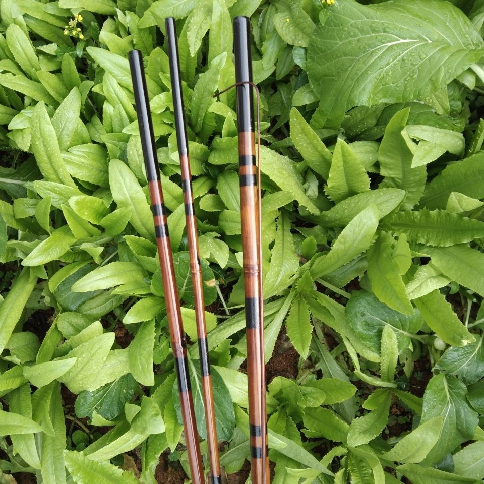 竹子鱼竿手工青鱼竹钓鱼白条休闲便携厘竹并继竿插接竹鱼竿