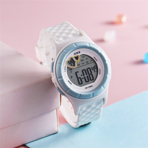 Xinaike 1968 Sports Electronic Watch Student's Watch Waterproof Small Fresh Sweet TikTok Multi-Function Trend Campus