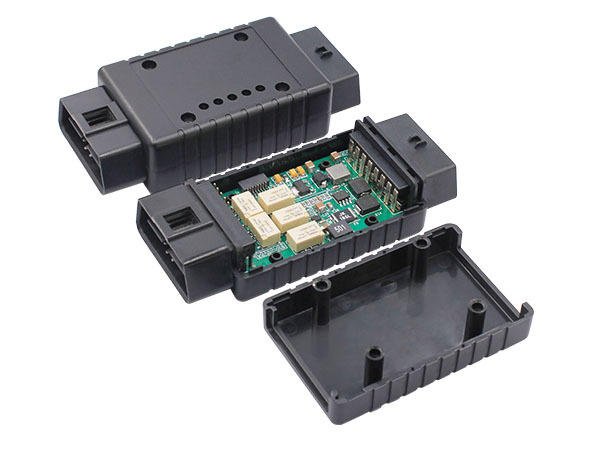 免拆obd刷写盒,obd外壳,obd转接头,smt obd2-16p母头,弯针obd