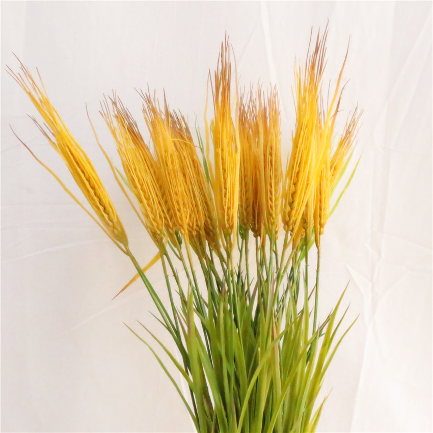 小麦麦穗假花大米仿真稻谷稻子道具装饰塑料布置演出舞蹈稻穗花束