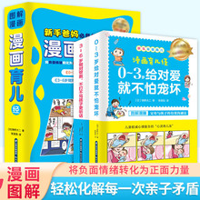 图解漫画育儿经2册套装爸爸妈妈bi备0-3岁3-6岁父母bi读家教育儿