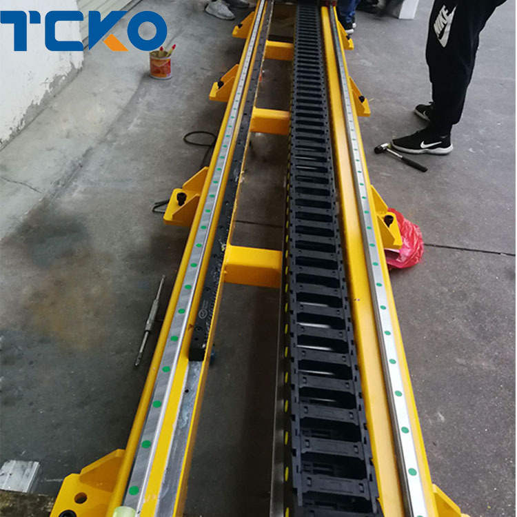 工业机器人第七轴地轨机械手数控齿轮齿条滑轨重载行走轨道