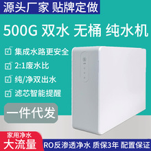 定制加工OEM贴牌 500G无桶家用净水器RO反渗透厨房直饮净水机批发