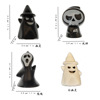 Halloween ornaments Ghost ghost Death Owl Black Cat Plastic Hollow Cake plug-in unit